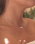 Tropic of Cancer | .925 Sterling Silver | Crystal Sea Crab Infinity Clasp Necklace